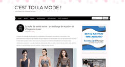 Desktop Screenshot of c-est-toi-la-mode.com